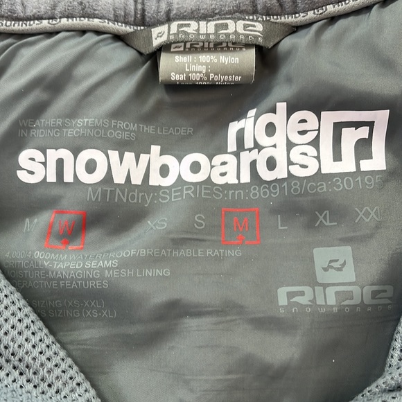 Ride Snowboards MTN:Series Snow Pants Women’s - Picture 2 of 9